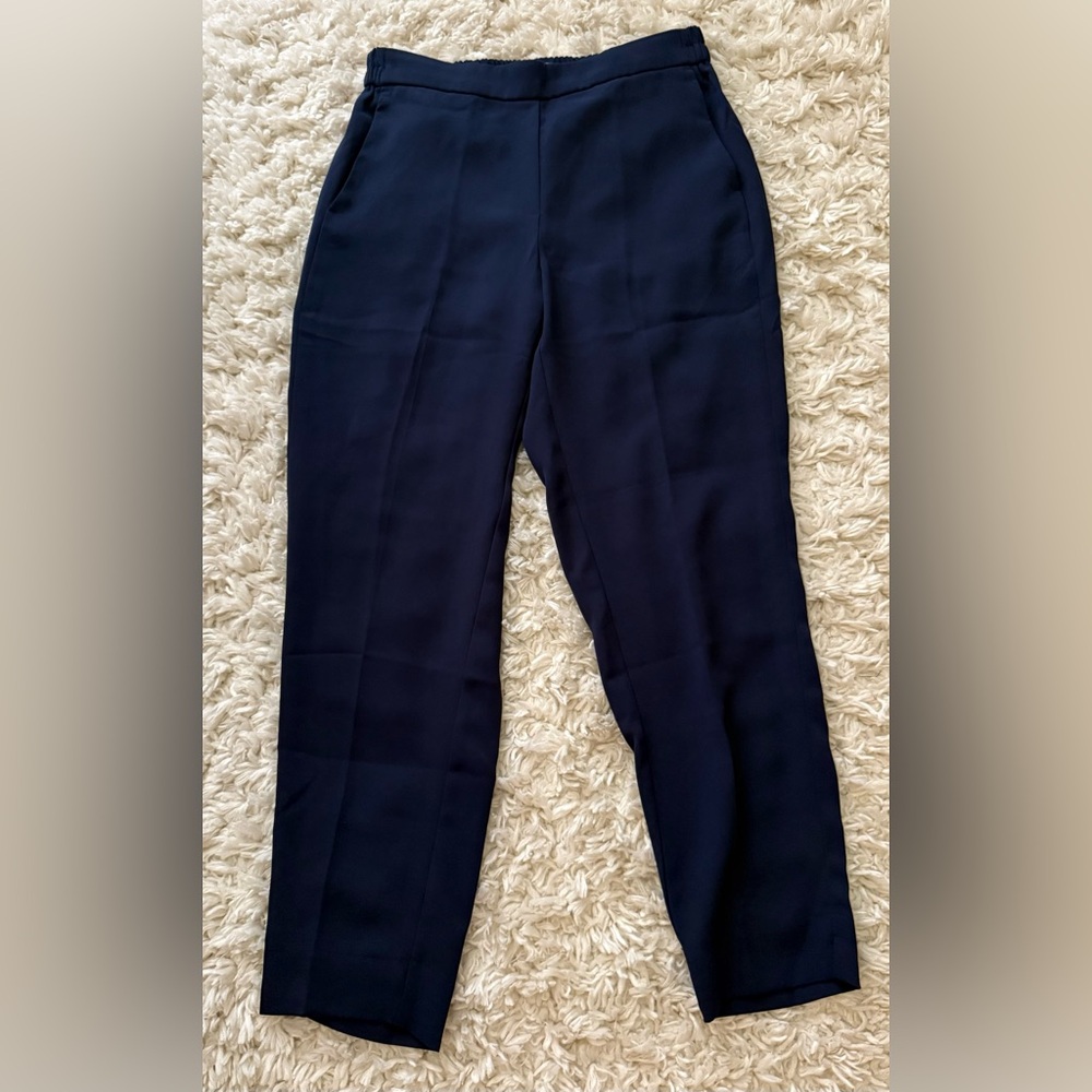 J. Crew Navy Dress Pants - Tailored Straight Leg
